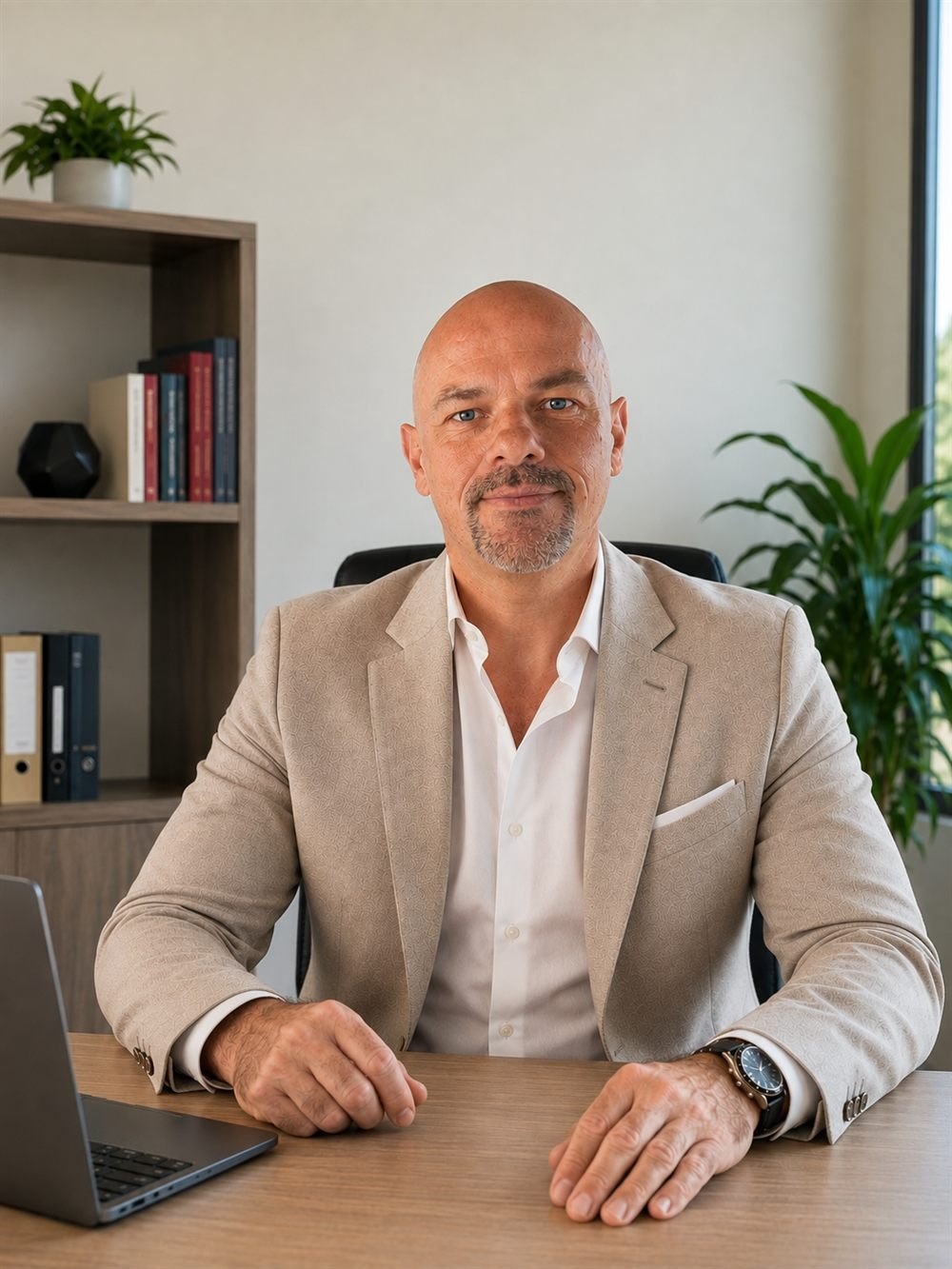 Responsable de Conecta Gestiones en su despacho